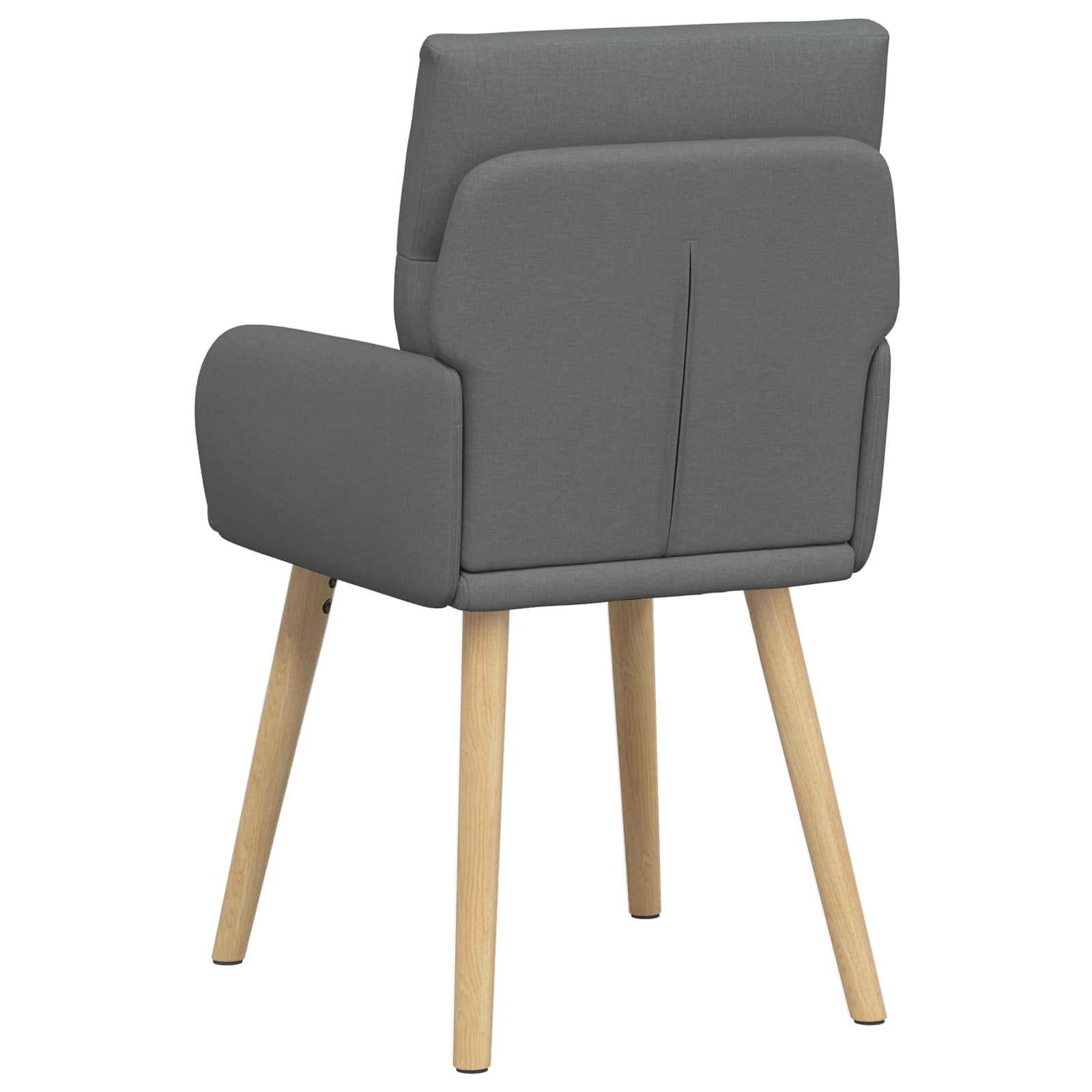 Trpezarijske stolice 2 pcs Tkanina Tamnosiva 60 x 56 x 96 cm