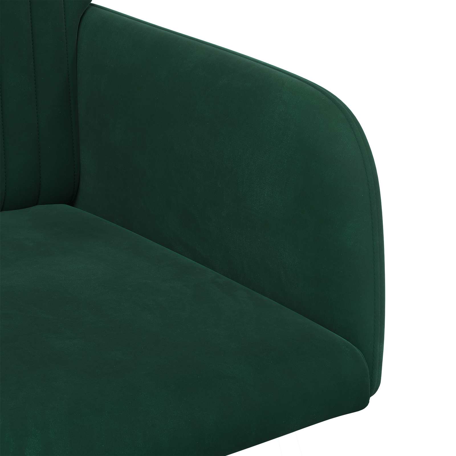 Trpezarijske stolice 2 pcs Baršun Tamnozelena 55 x 50 x 84 cm