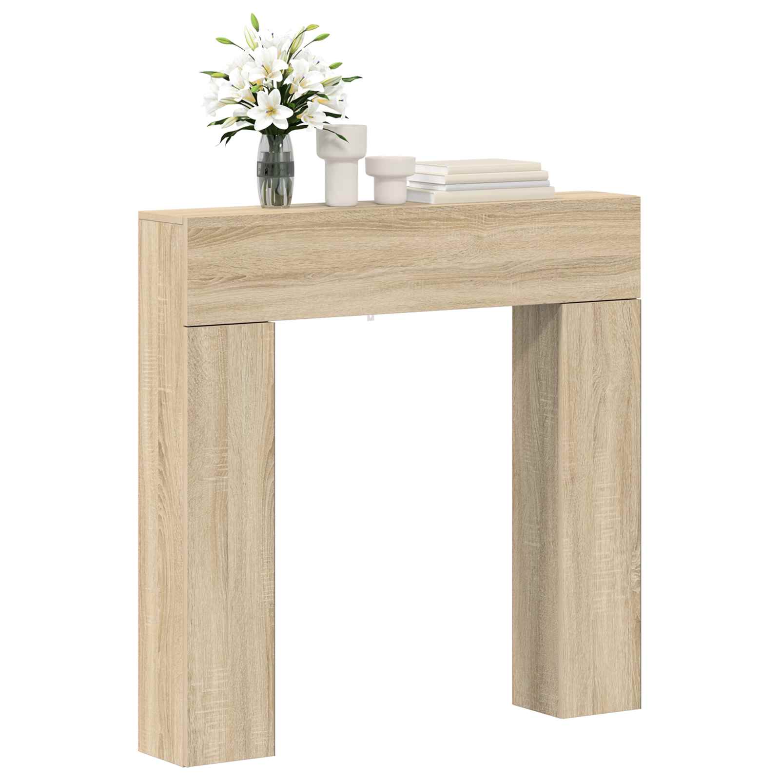 Okvir za kamin Hrast sonoma 102 x 18 x 100,5 cm