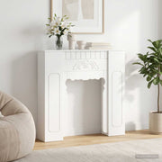 Okvir za kamin Bijela 93 x 20 x 89 cm Konstruirano drvo