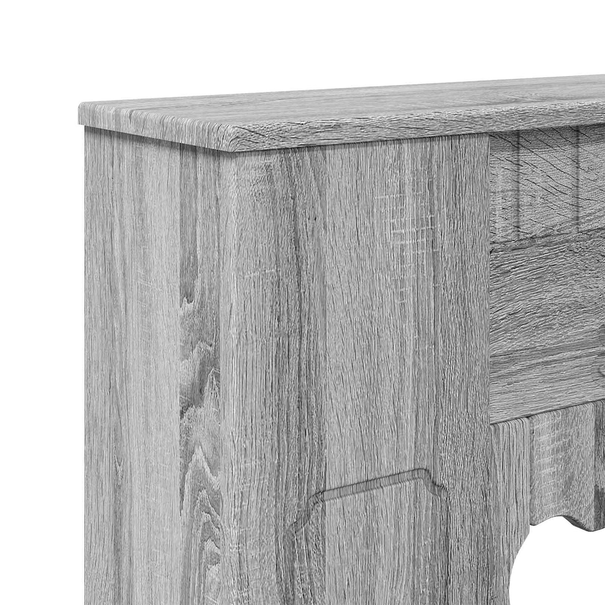 Okvir za kamin Siva Sonoma 93 x 20 x 89 cm Konstruirano drvo