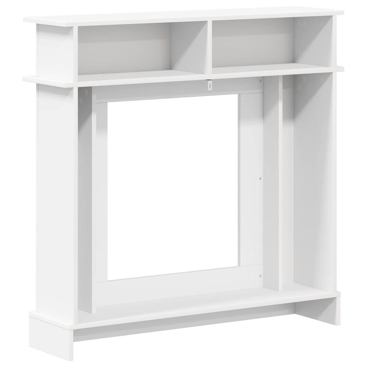 Okvir za kamin Bijela 102 x 26 x 100 cm Konstruirano drvo