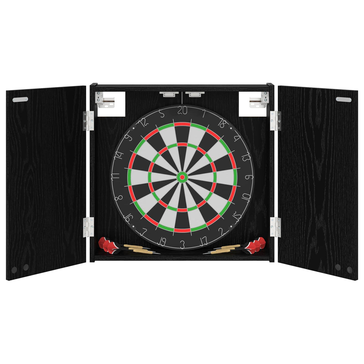 Kabinet za mete Crni hrast 56 x 12 x 53,5 cm Konstruirano drvo