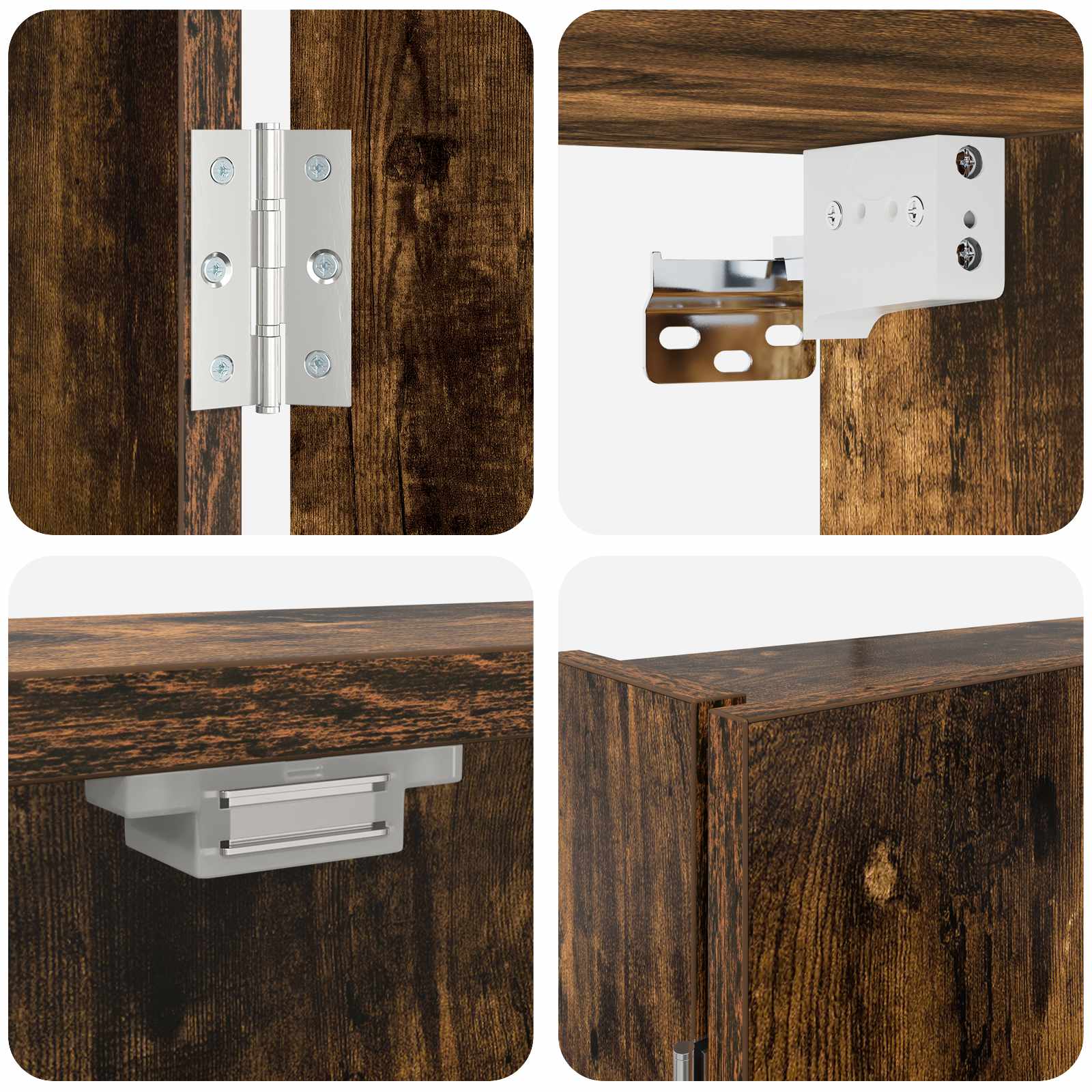 Kabinet za mete Dimljeni hrast 56 x 12 x 53,5 cm
