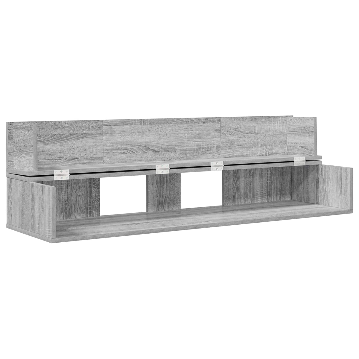 Studio radni stol Siva Sonoma 152 x 40 x 19,5 cm