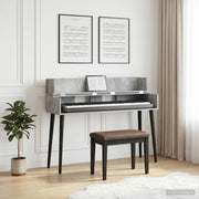 Studio radni stol Betonska siva 130 x 40 x 19,5 cm