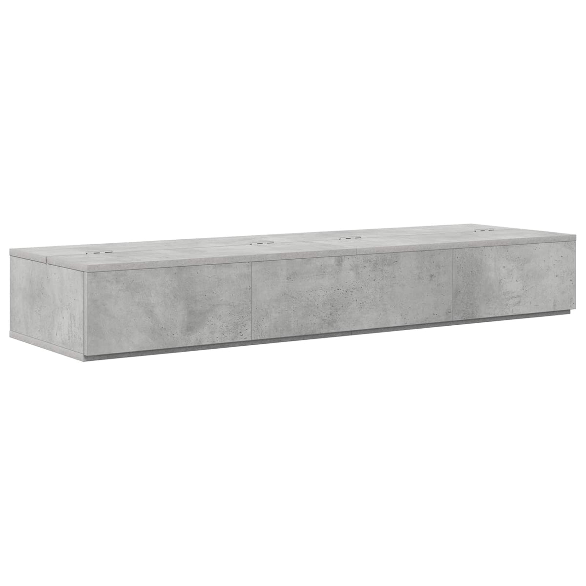 Studio radni stol Betonska siva 130 x 40 x 19,5 cm
