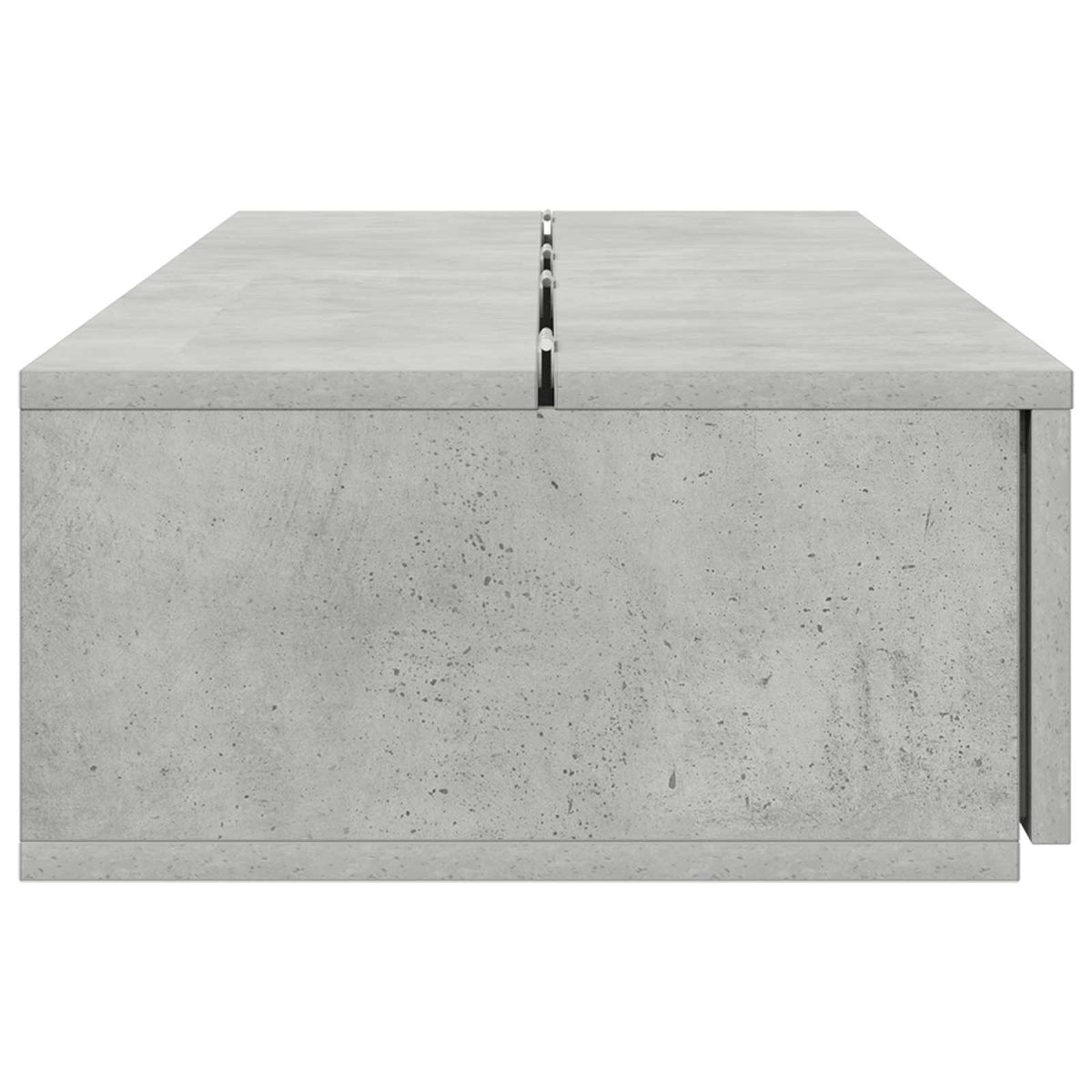 Studio radni stol Betonska siva 130 x 40 x 19,5 cm