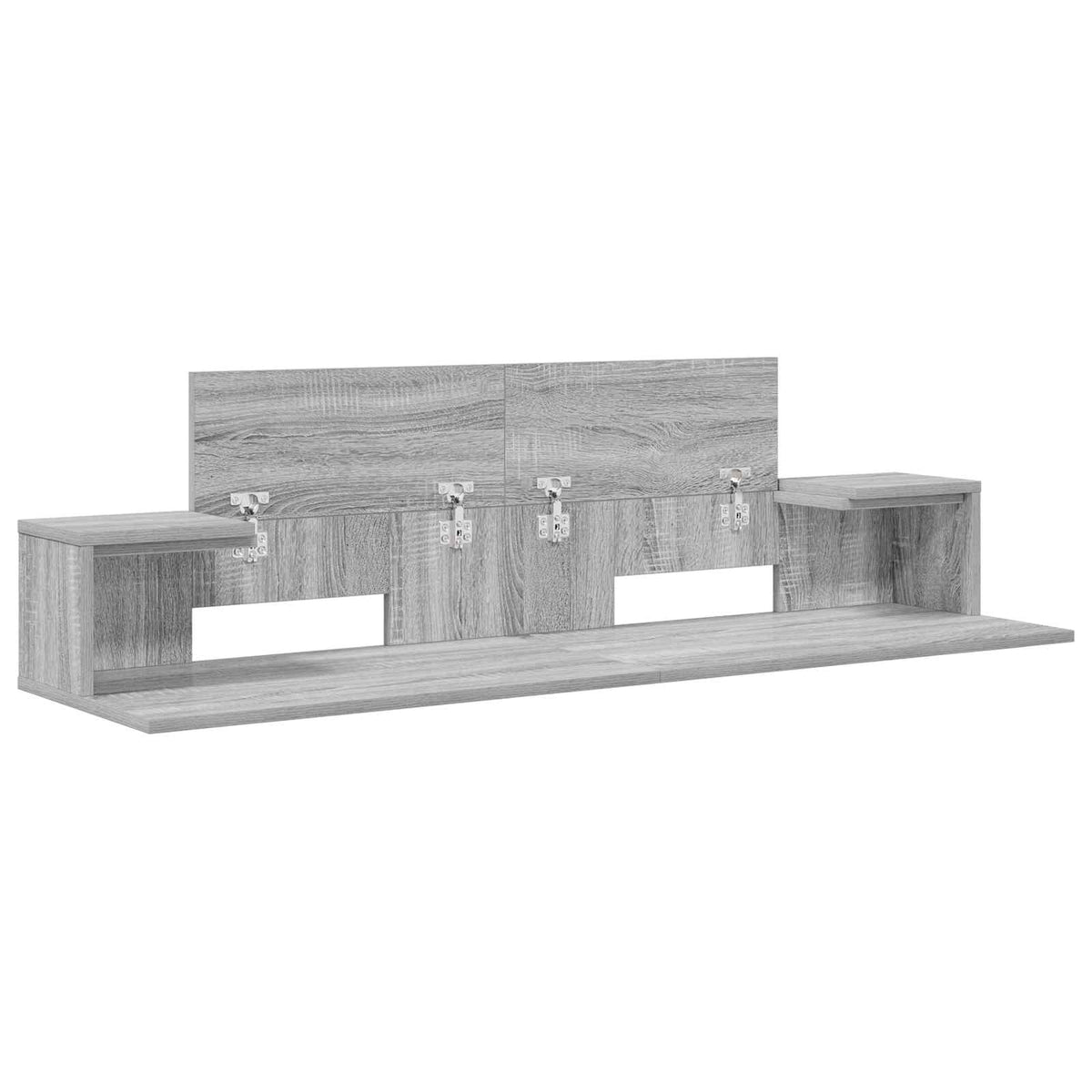 Studio radni stol Siva Sonoma 152 x 36 x 19,5 cm