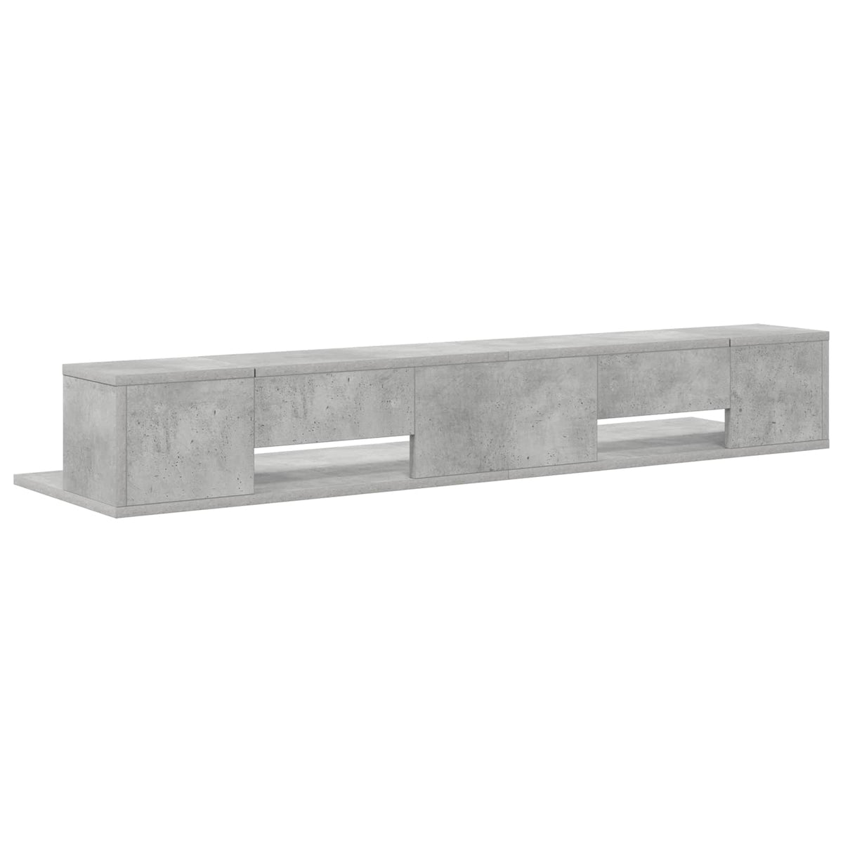 Studio radni stol Betonska siva 130 x 36 x 19,5 cm