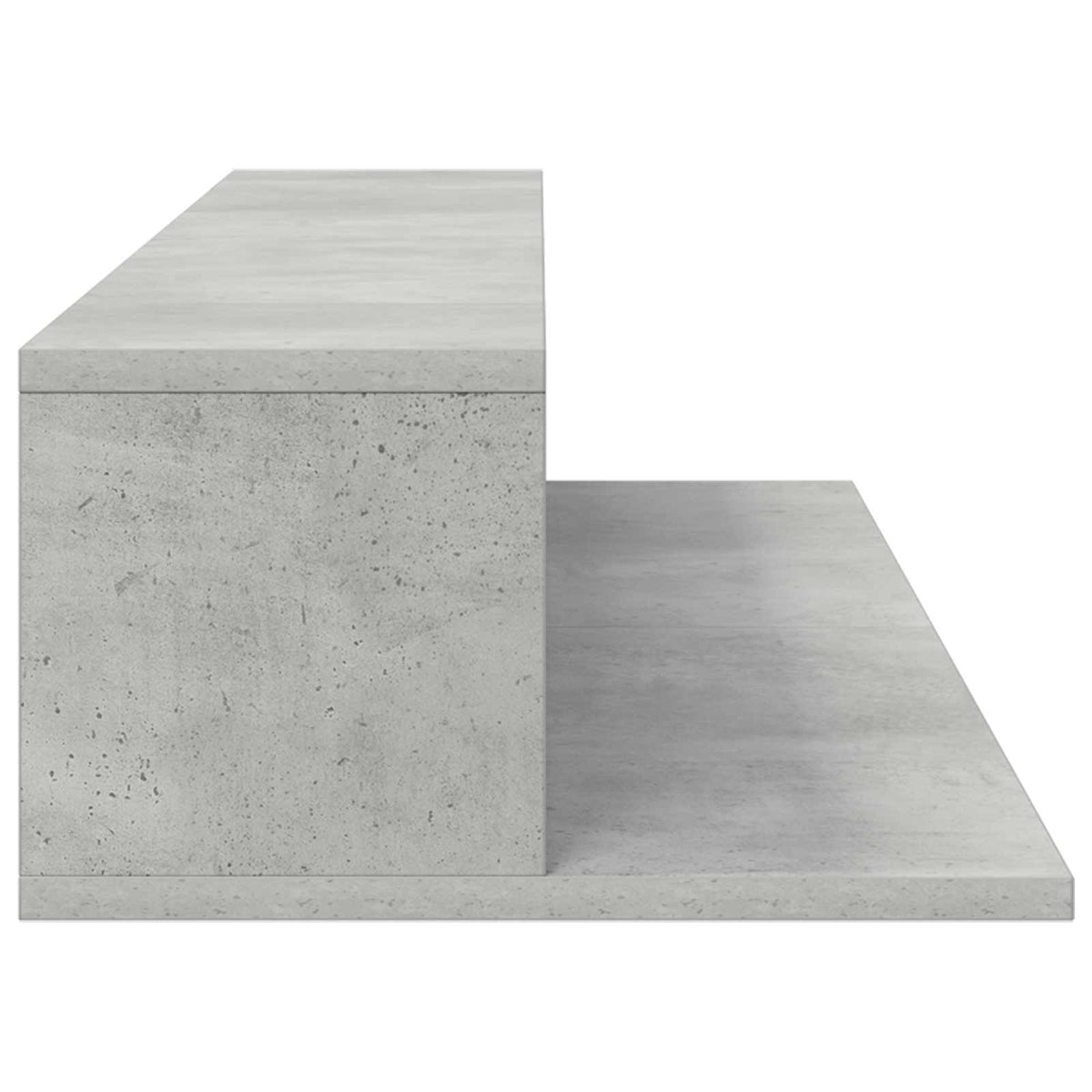 Studio radni stol Betonska siva 130 x 36 x 19,5 cm