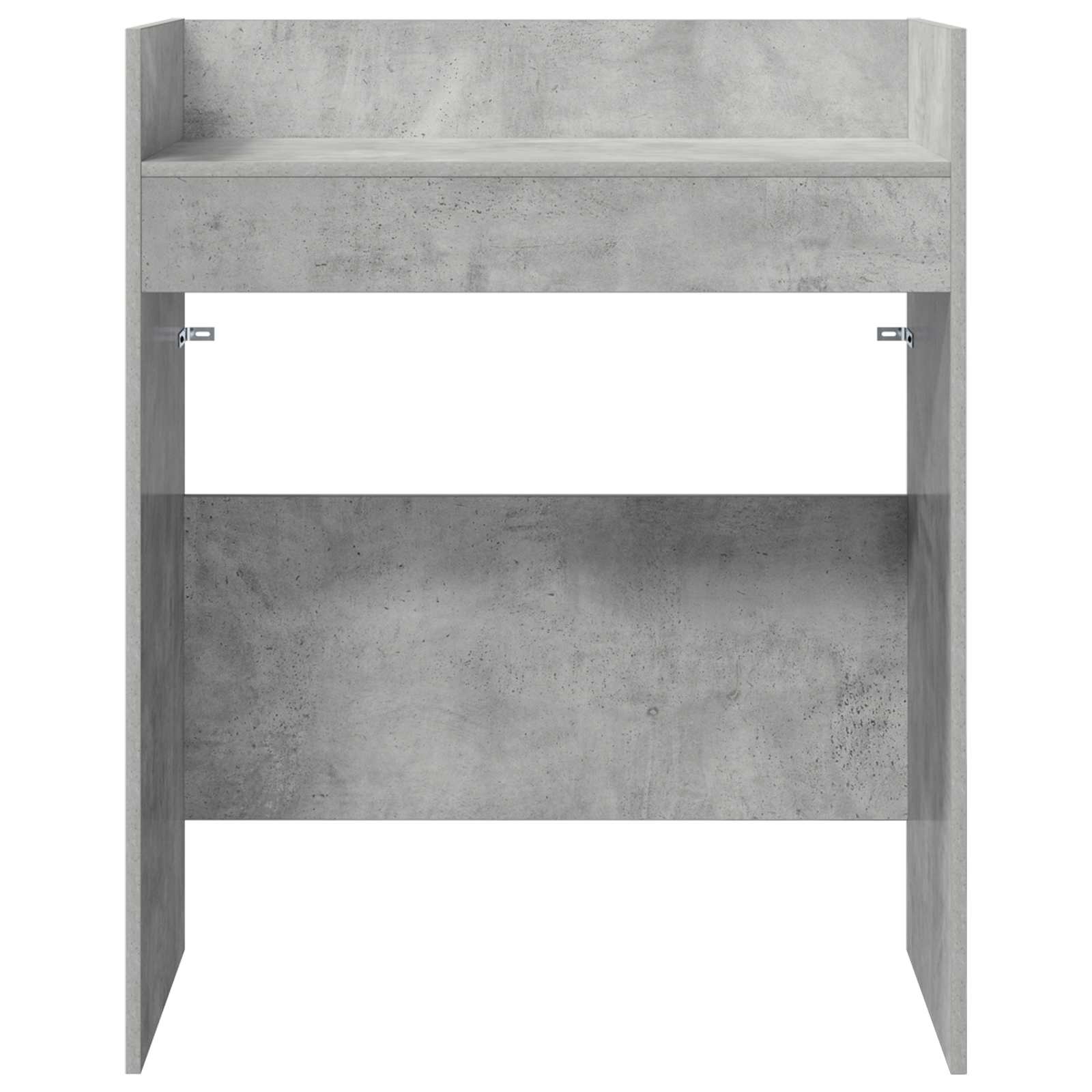 DJ stol Betonska siva 82 x 45 x 102 cm Konstruirano drvo