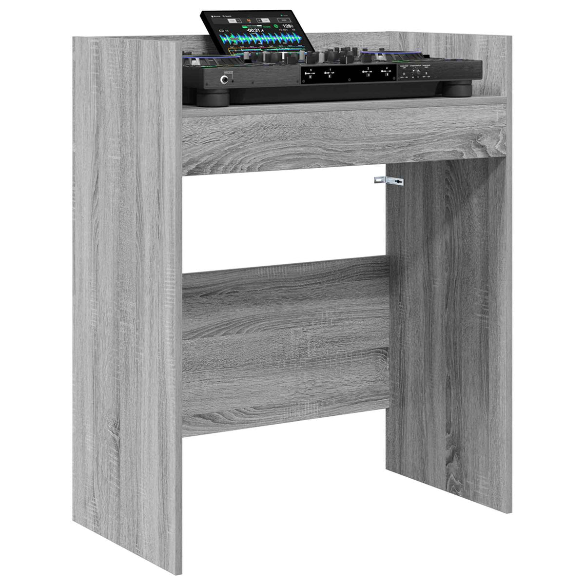 DJ stol Siva Sonoma 82 x 45 x 102 cm Konstruirano drvo