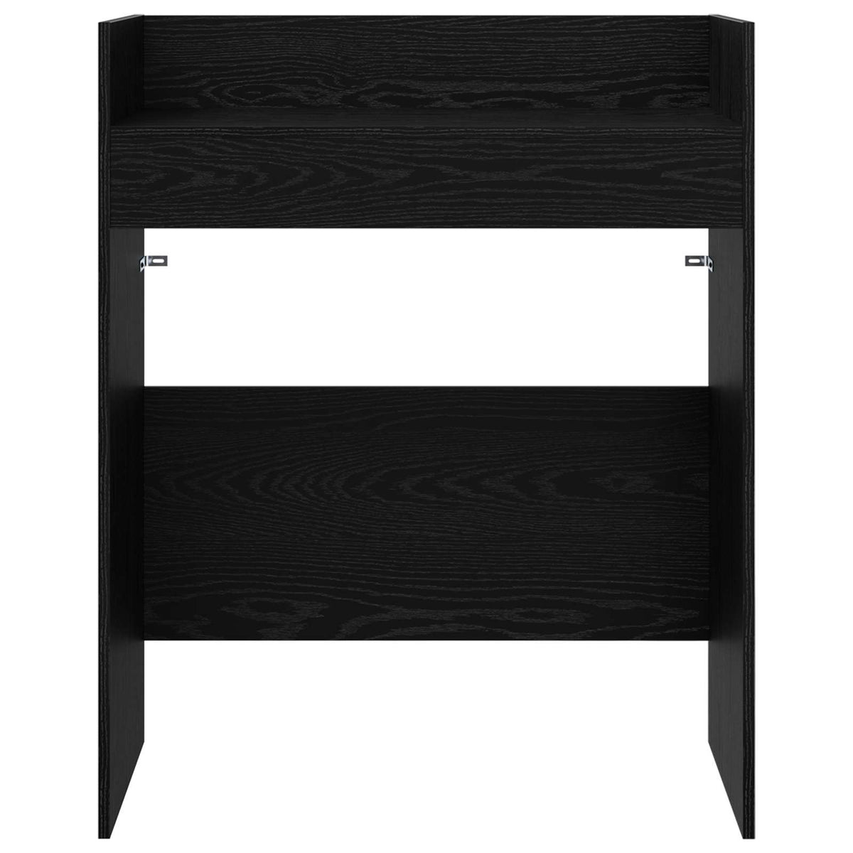 DJ stol Crni hrast 62 x 45 x 102 cm Konstruirano drvo