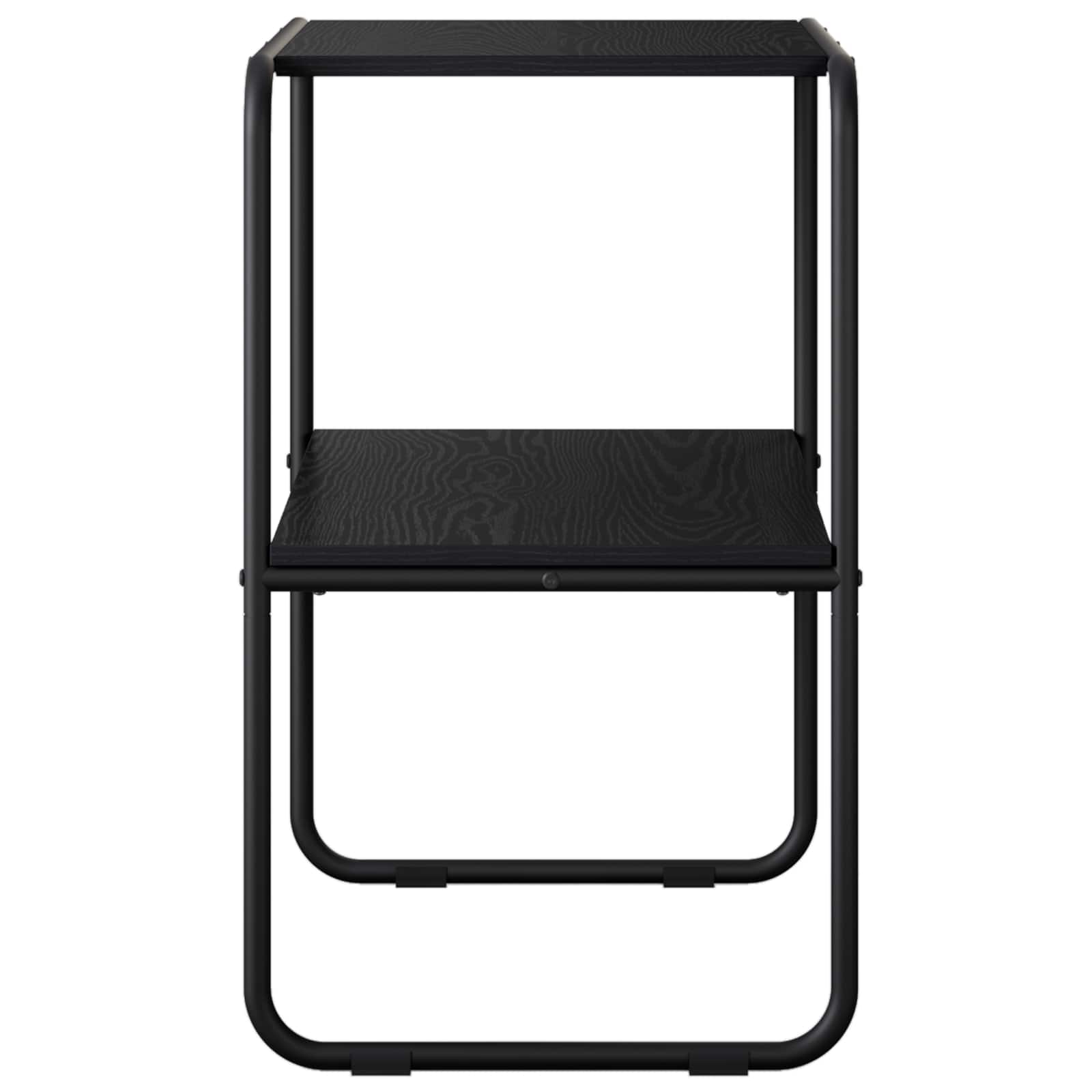 Konzolna stolica Crni hrast 80 x 42,5 x 70 cm Konstruirano drvo