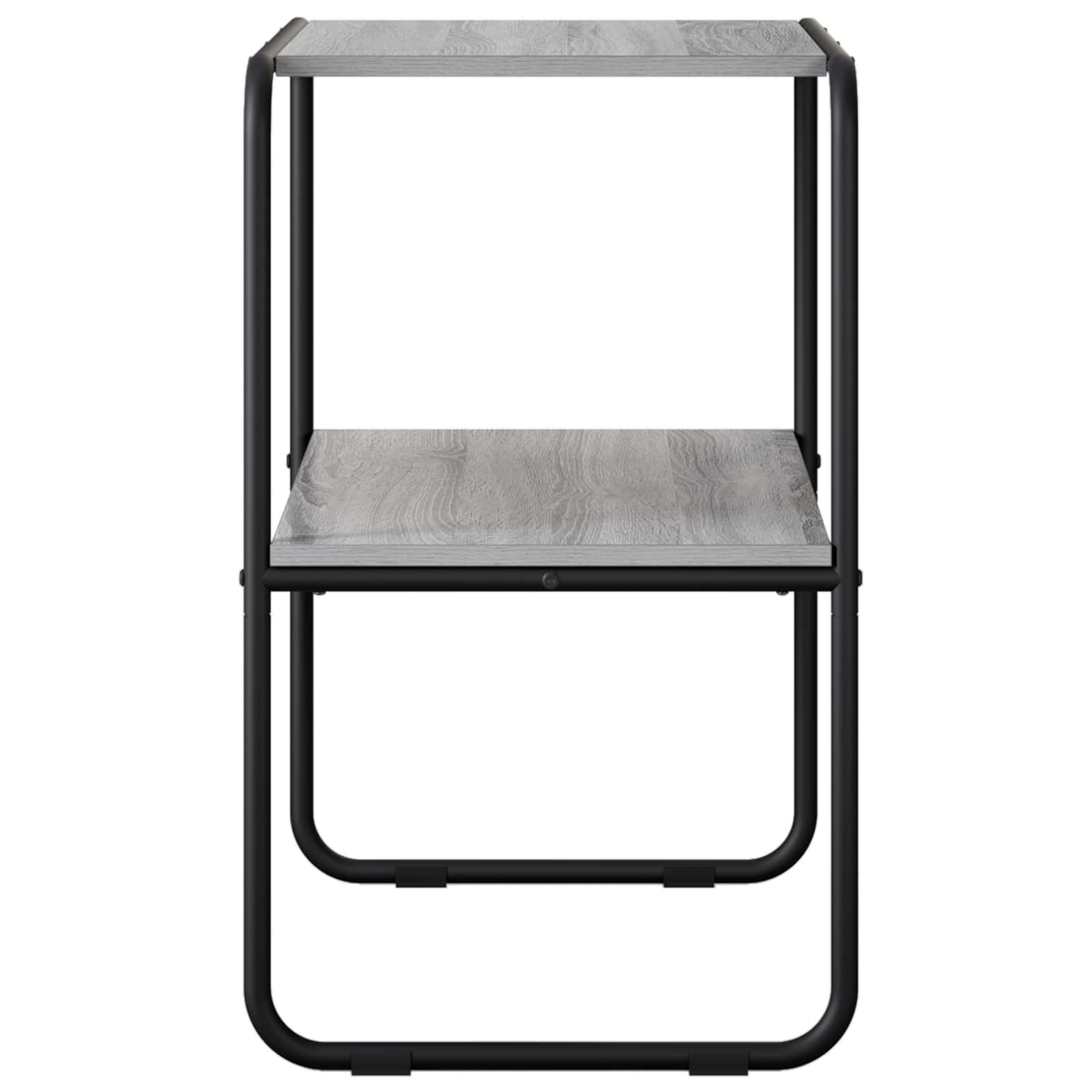 Konzolna stolica Siva Sonoma 80 x 42,5 x 70 cm