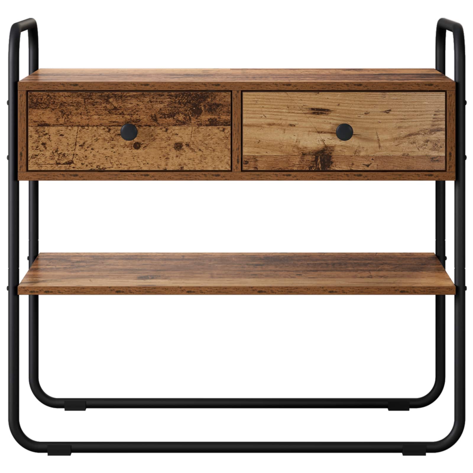 Konzolna stolica Staro drvo 80 x 40 x 75 cm Konstruirano drvo