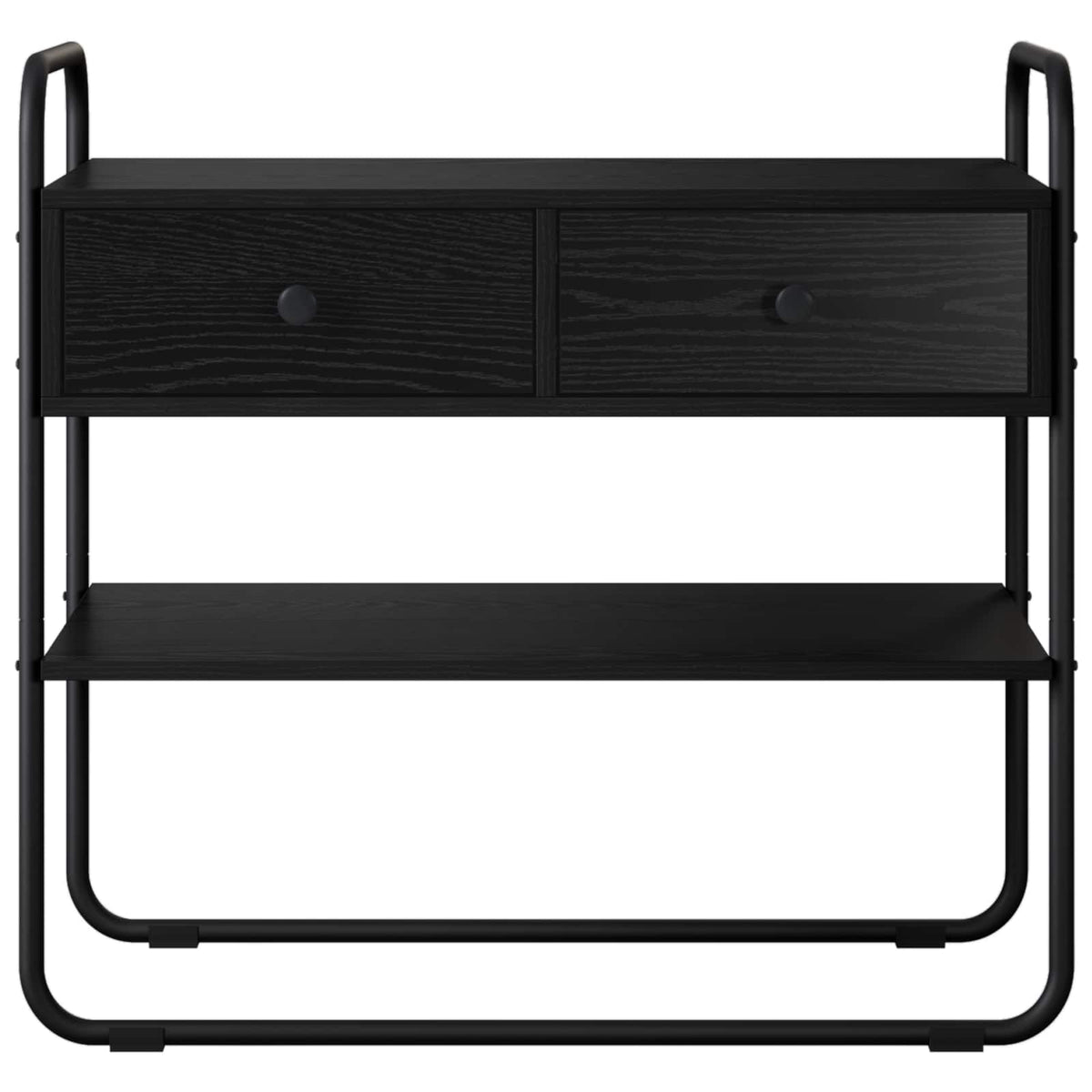Konzolna stolica Crni hrast 100 x 40 x 75 cm Konstruirano drvo