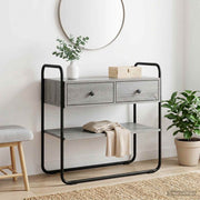 Konzolna stolica Siva Sonoma 100 x 40 x 75 cm Konstruirano drvo