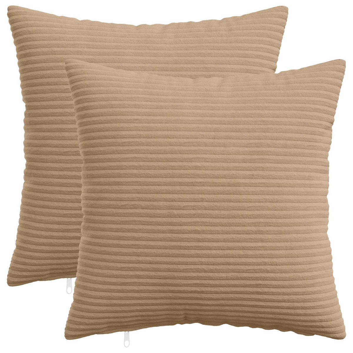 Presvlaka za jastuk 2 pcs HEERLEN Smeđa 30 x 30 cm Kord