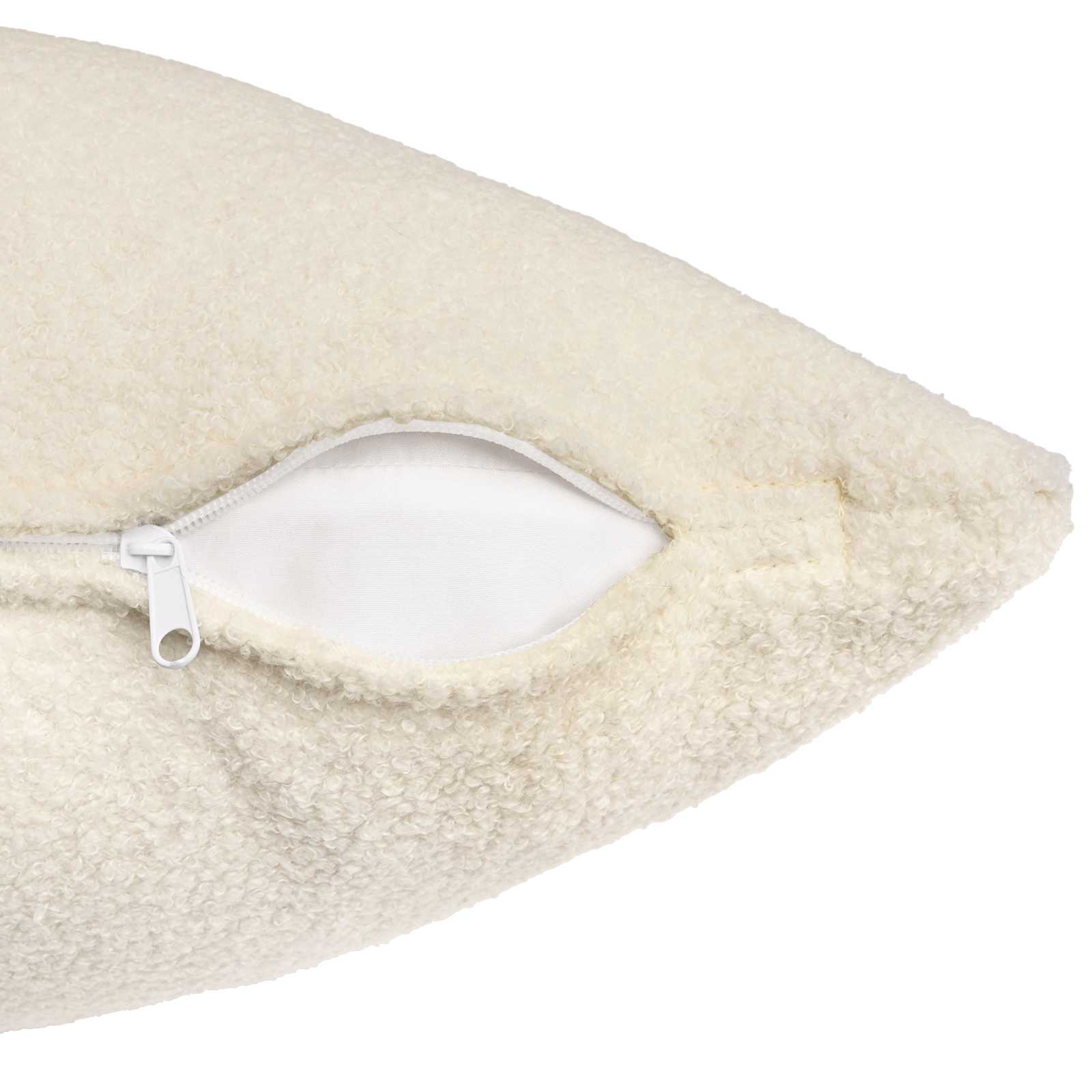 Presvlaka za jastuk 6 pcs HEERLEN Krem 30 x 50 cm Bouclé