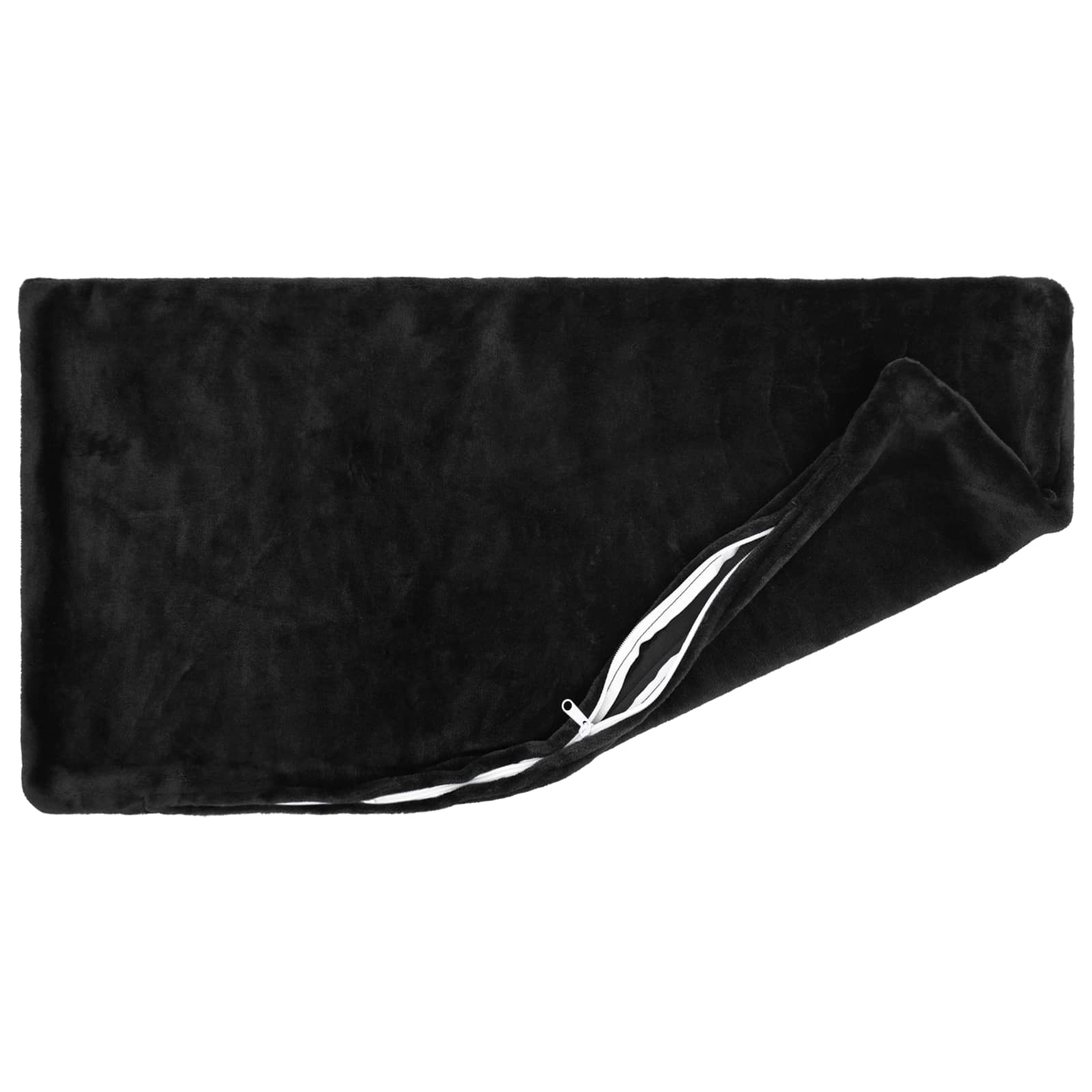 Presvlaka za jastuk 6 pcs HEERLEN Crna 30 x 50 cm Flanel