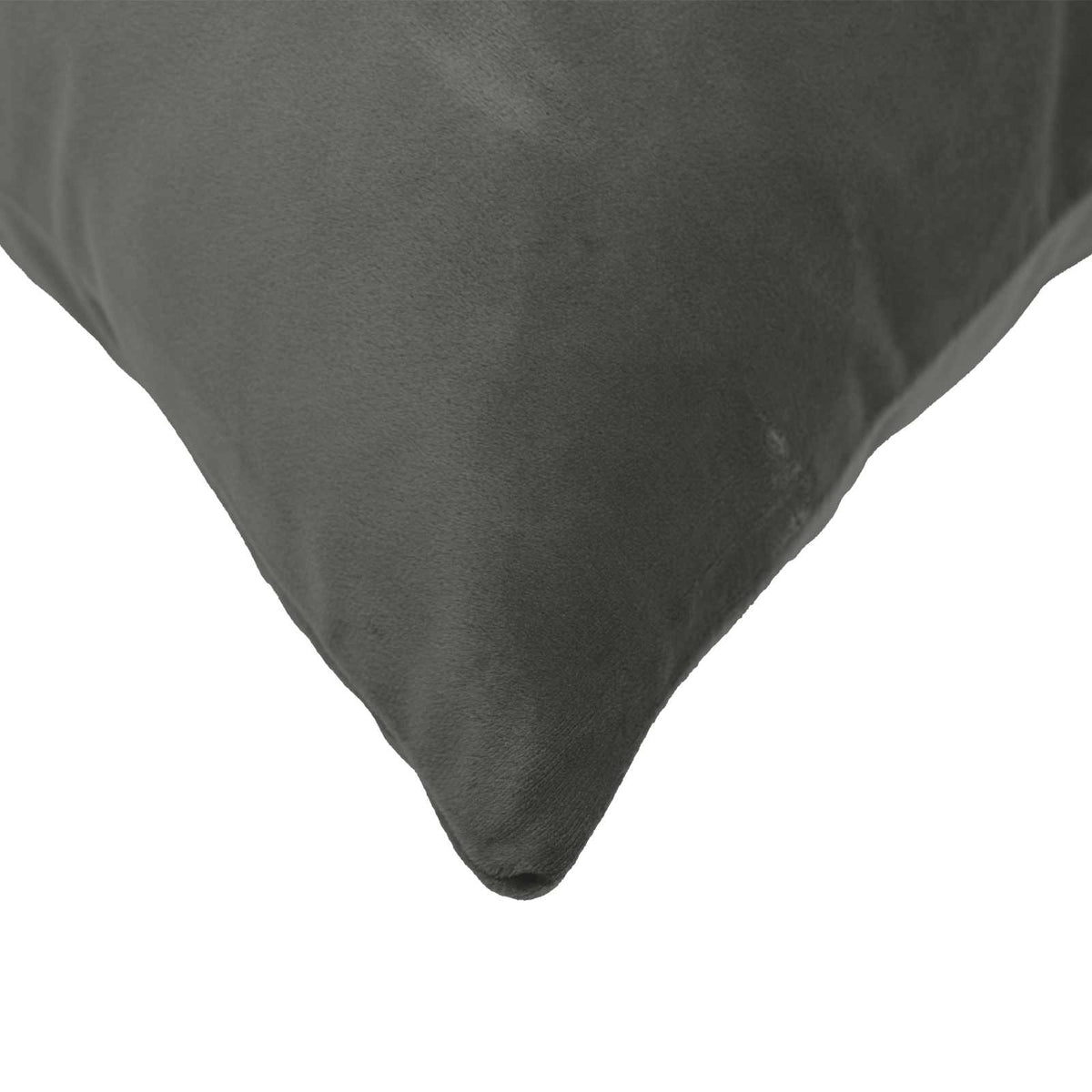Presvlaka za jastuk 2 pcs HEERLEN Tamnosiva 35 x 35 cm Baršun