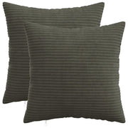 Presvlaka za jastuk 2 pcs HEERLEN Antracit 35 x 35 cm Kord