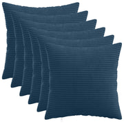 Presvlaka za jastuk 6 pcs HEERLEN Mornarsko plava 35 x 35 cm