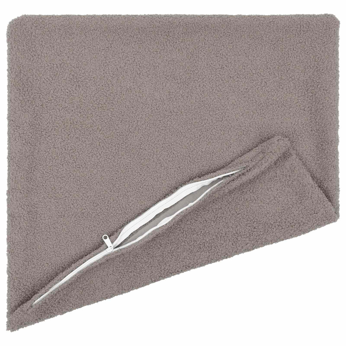 Presvlaka za jastuk 2 pcs HEERLEN Svjetlosiva 35 x 35 cm Bouclé