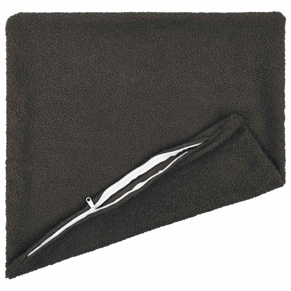 Presvlaka za jastuk 2 pcs HEERLEN Tamnosiva 35 x 35 cm Bouclé