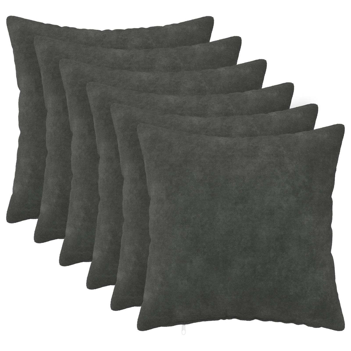 Presvlaka za jastuk 6 pcs HEERLEN Antracit 35 x 35 cm