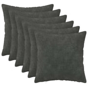 Presvlaka za jastuk 6 pcs HEERLEN Antracit 35 x 35 cm