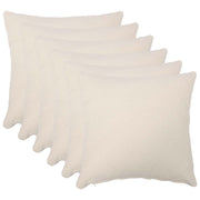 Presvlaka za jastuk 6 pcs HEERLEN Krem 40 x 40 cm Bouclé