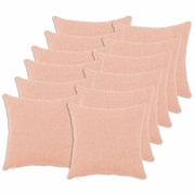 Presvlaka za jastuk 12 pcs HEERLEN Ružičasta 40 x 40 cm Bouclé