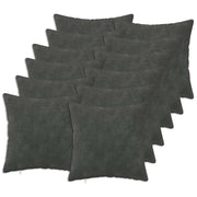 Presvlaka za jastuk 12 pcs HEERLEN Antracit 40 x 40 cm