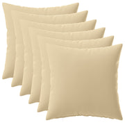 Presvlaka za jastuk 6 pcs HEERLEN Bež 40 x 40 cm Poliester
