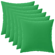 Presvlaka za jastuk 6 pcs HEERLEN Zelena 40 x 40 cm Poliester