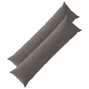 Presvlaka za jastuk 2 pcs HEERLEN Tamnosiva 40 x 145 cm Kord