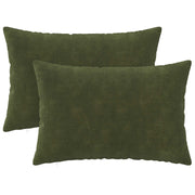 Presvlaka za jastuk 2 pcs HEERLEN Zelena 40 x 60 cm