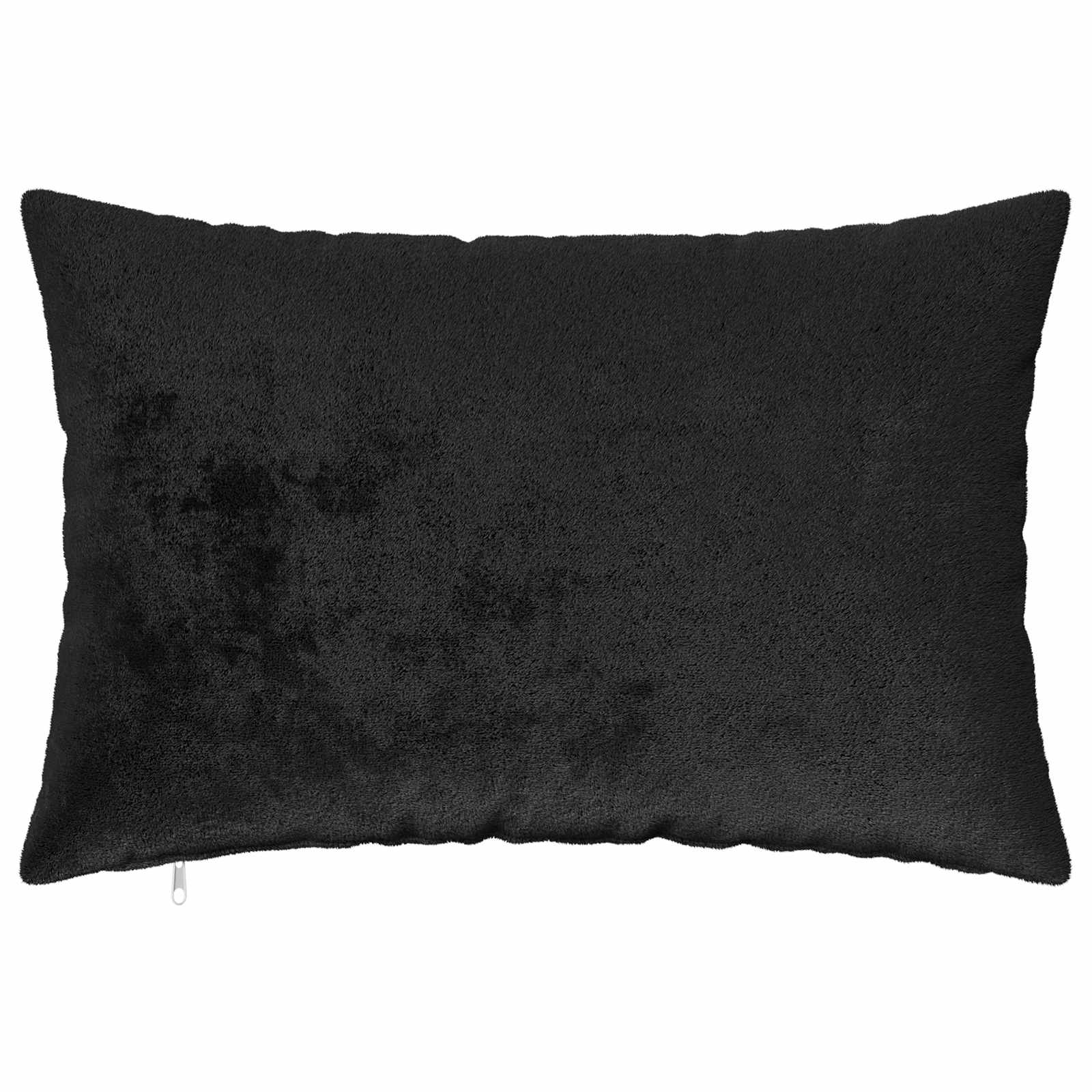 Presvlaka za jastuk 2 pcs HEERLEN Crna 40 x 60 cm Flanel