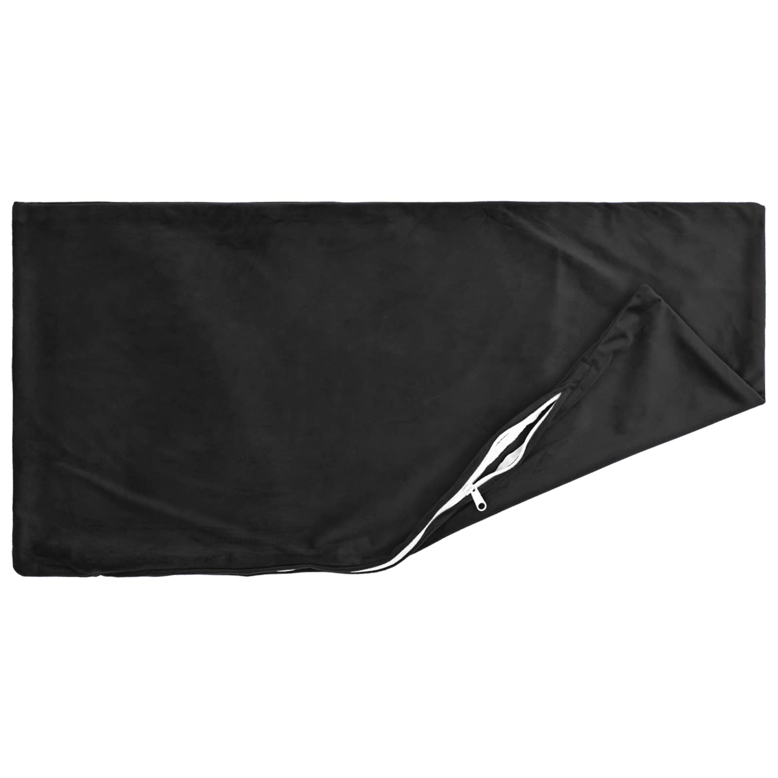 Presvlaka za jastuk 2 pcs HEERLEN Crna 40 x 70 cm Baršun