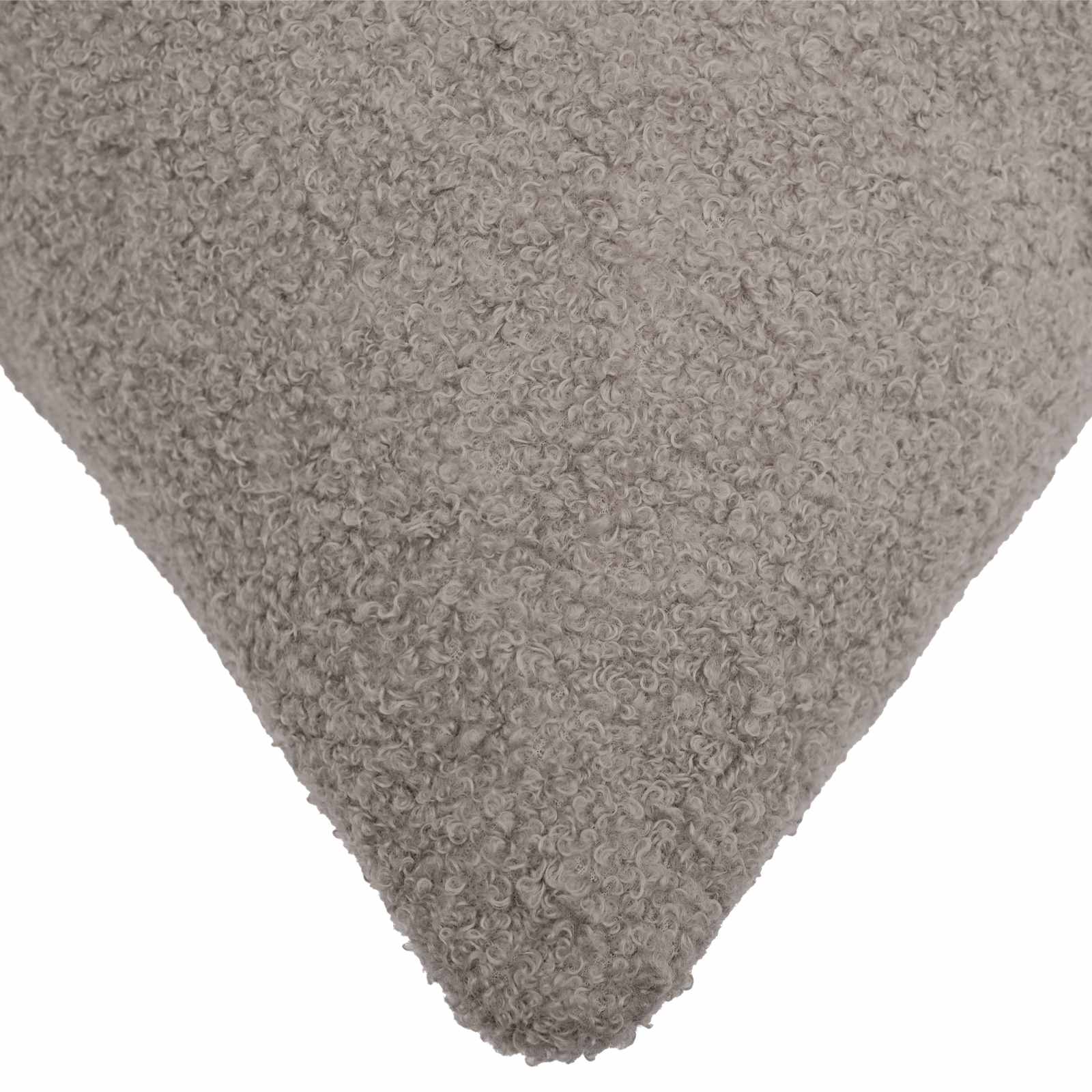 Presvlaka za jastuk 6 pcs HEERLEN Svjetlosiva 40 x 70 cm Bouclé