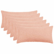 Presvlaka za jastuk 6 pcs HEERLEN Ružičasta 40 x 70 cm Bouclé