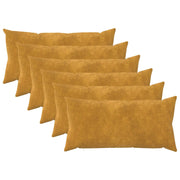 Presvlaka za jastuk 6 pcs HEERLEN Žuta 40 x 70 cm