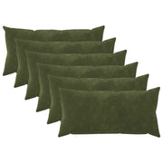 Presvlaka za jastuk 6 pcs HEERLEN Zelena 40 x 70 cm