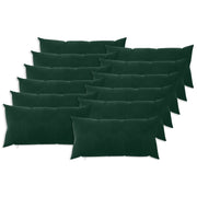 Presvlaka za jastuk 12 pcs HEERLEN Tamnozelena 40 x 80 cm