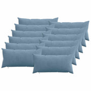 Presvlaka za jastuk 12 pcs HEERLEN Plava 40 x 80 cm Kord