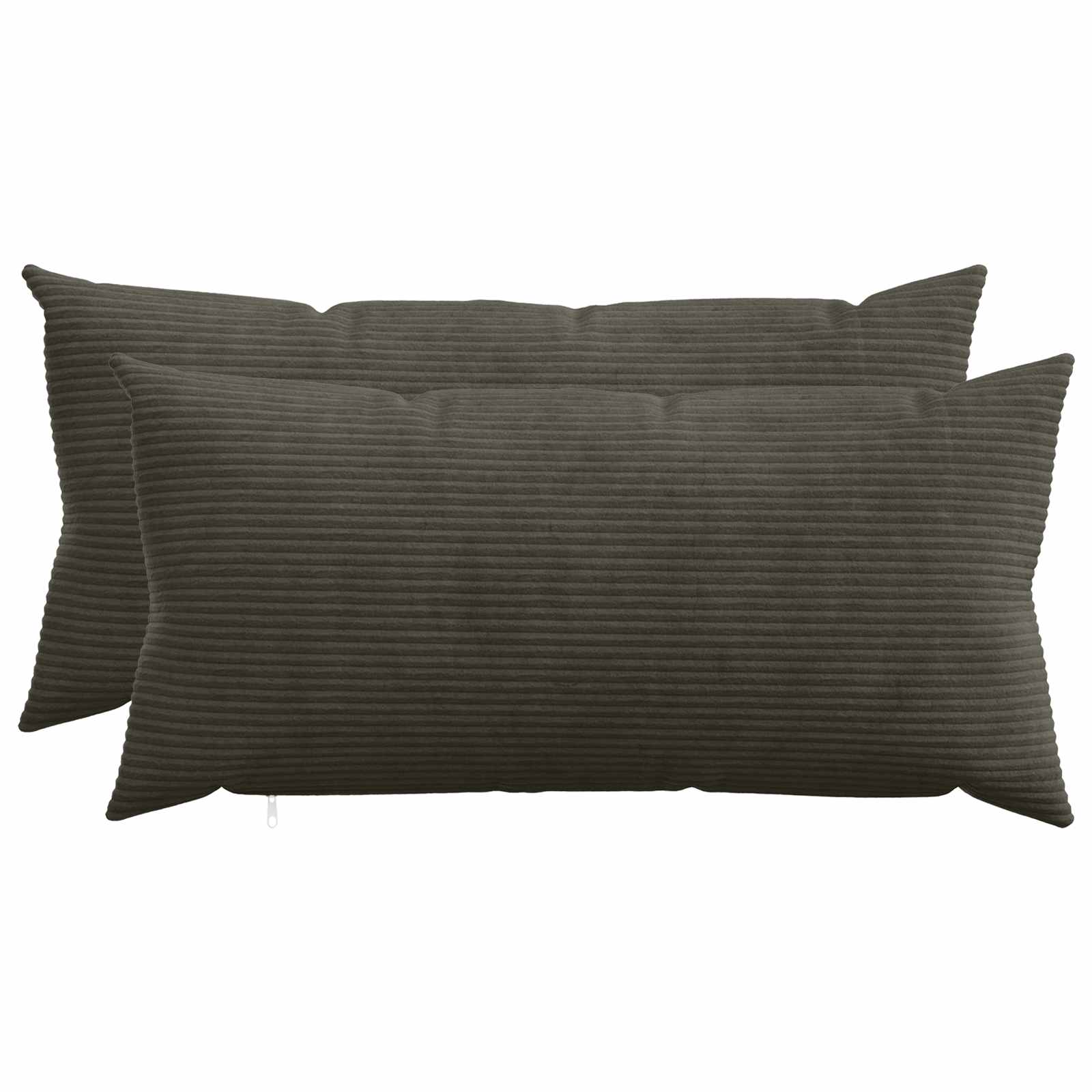 Presvlaka za jastuk 2 pcs HEERLEN Antracit 40 x 80 cm Kord