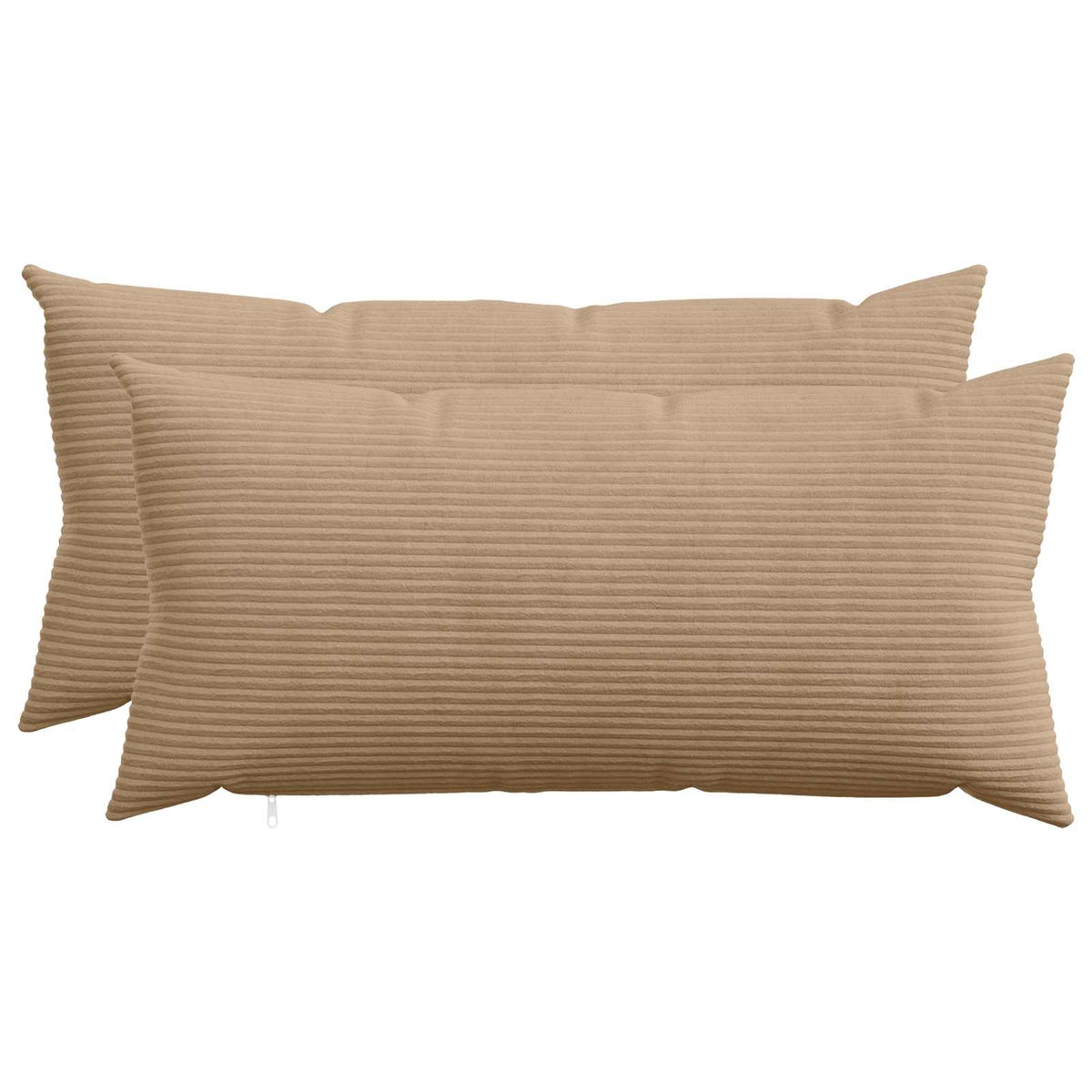 Presvlaka za jastuk 2 pcs HEERLEN Smeđa 40 x 80 cm Kord